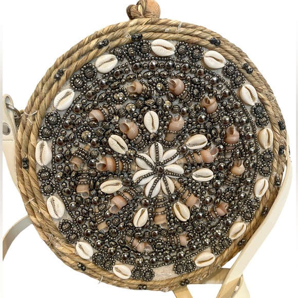 Zara Circle Embellished Crossbody Bag - Picture 3 of 11